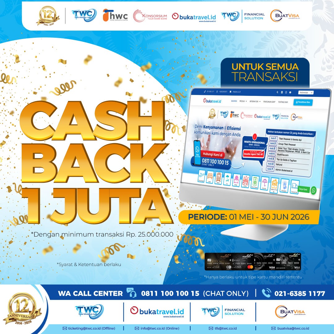 CASHBACK MANDIRI